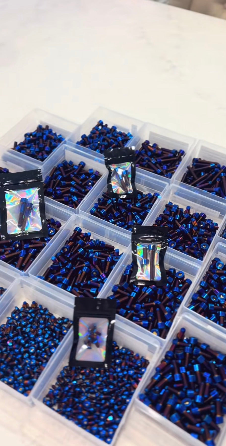 Titanium bolts